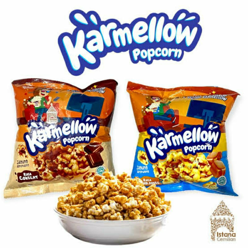 KARMELLOW POPCORN RENCENG 10s
