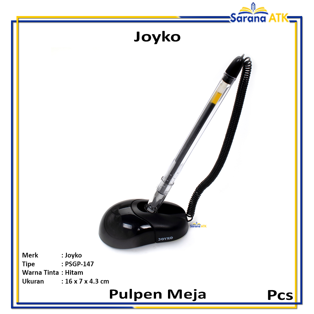 

Joyko - Pen Stand Pulpen Gel Pen PSGP-147 Hitam - Pcs