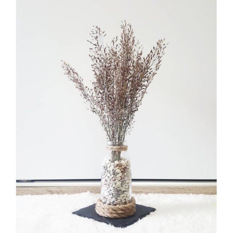 Bunga kering hiasan ruang tamu / Bunga kering aesthetic