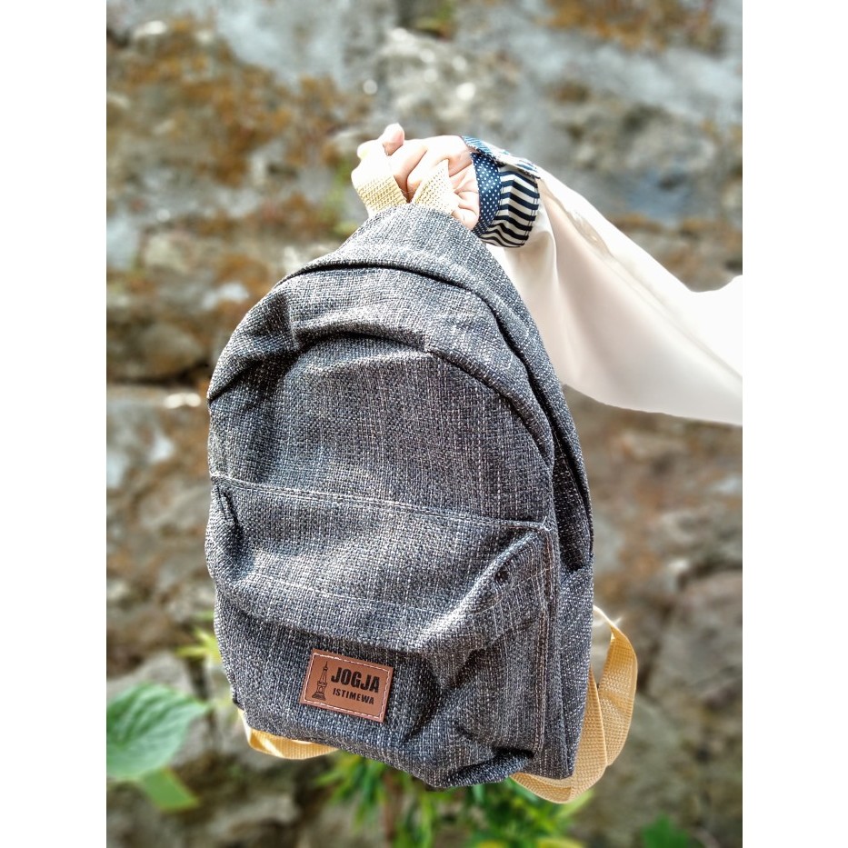 tas ransel wanita // tas fashion bahan kain sintetis