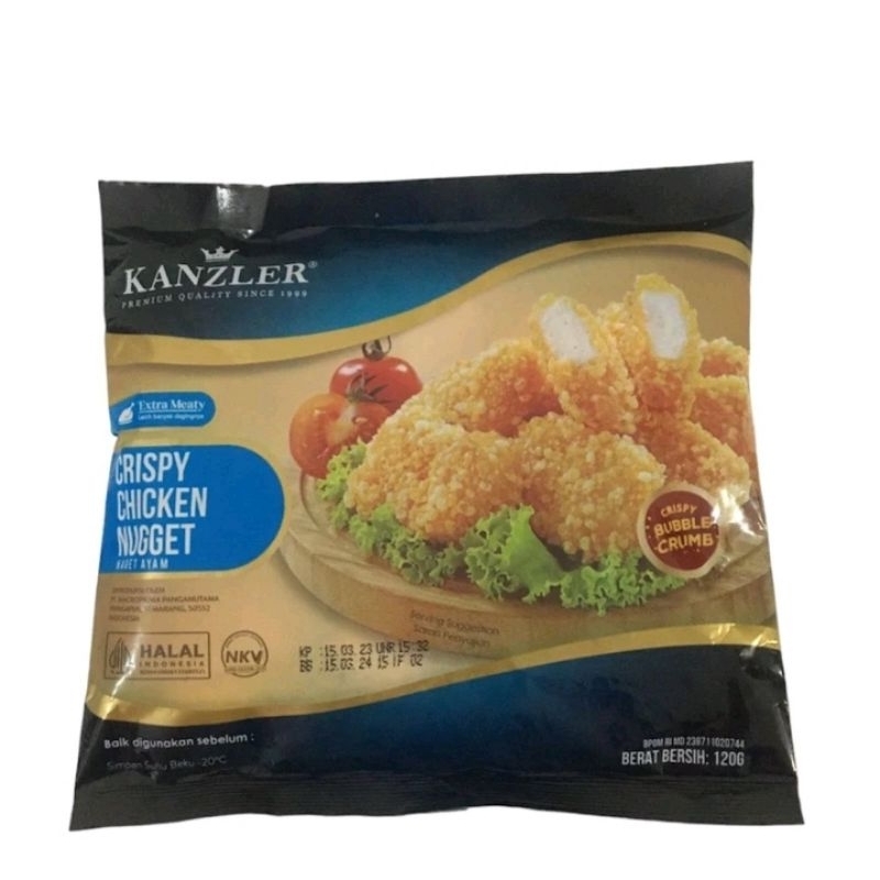 

kanzler nugget crispy 120gr