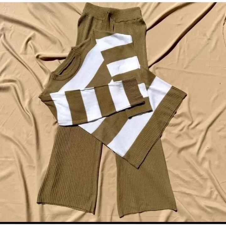 SETELAN RAJUT KEKINIAN/SETELAN WANITA//ONE SET