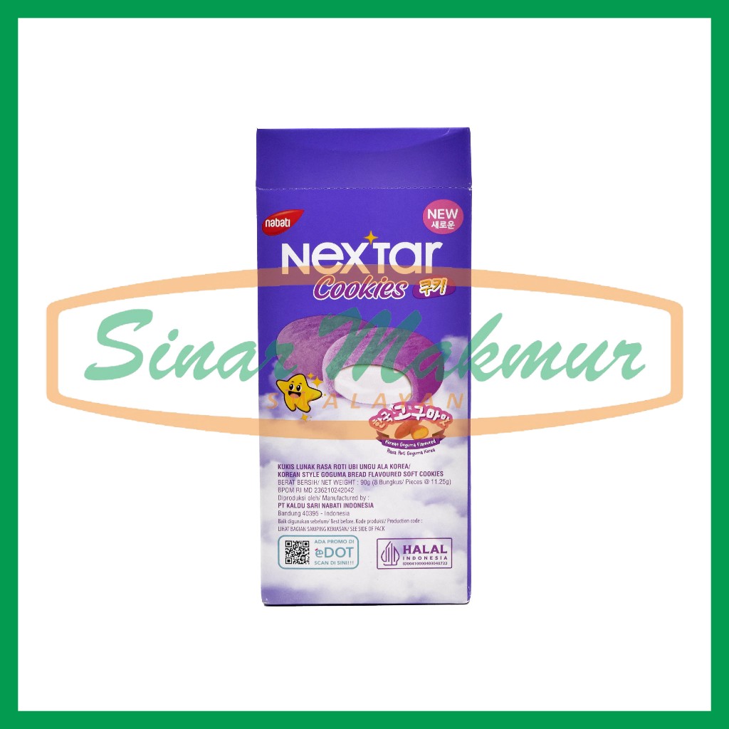 

Nextar Cookies Korean Goguma 90gr