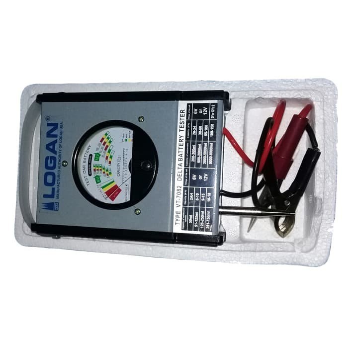 Battery Tester Manual Logan/Alat Tes Aki/Tes Aki/Tester Aki