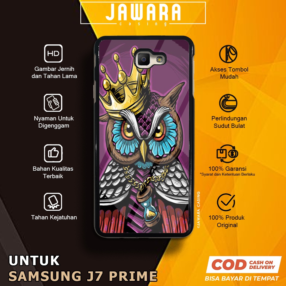 Case Samsung J7 Prime Casing Samsung J7 Prime [OWL] Premium Glossy Case Hp Samsung Jawara Casing Hp 