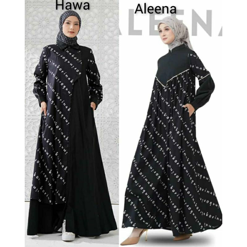 Aleena dress korina Hawa dress korina