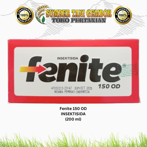 fenite 150 OD INSEKTISIDA Basmi Penggorok daun, Ulat grayak, Ulat krop