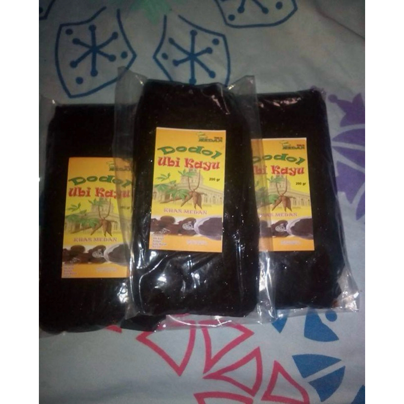 

cemilan dodol ubi kayu khas medan home made