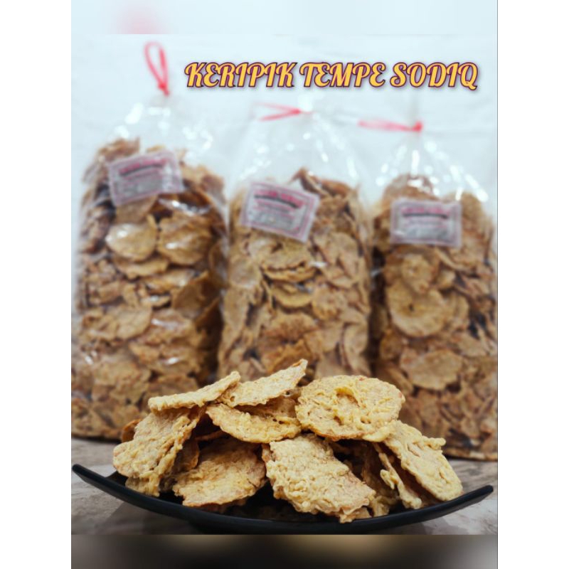 

KERIPIK TEMPE SODIQ 500Gr