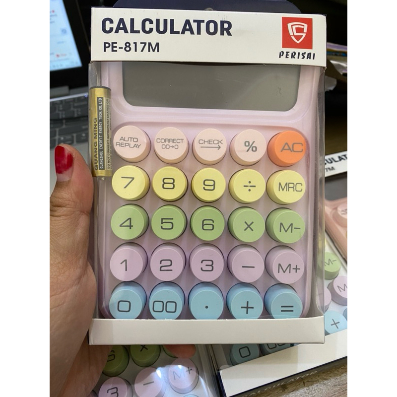 

Kalkulator Aesthetic Perisai 817T