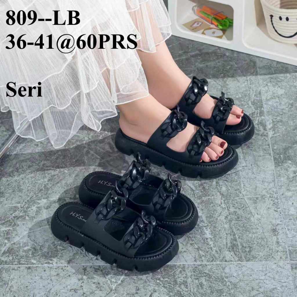 Sandal Gunung Wanita VEYYA Wedges Rantai Terbaru 2312 Bagus