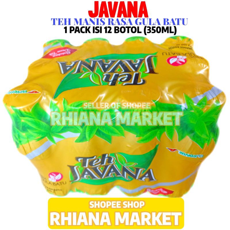 

Teh Javana 1 Dus Isi 12 Botol 350ML Gula Batu