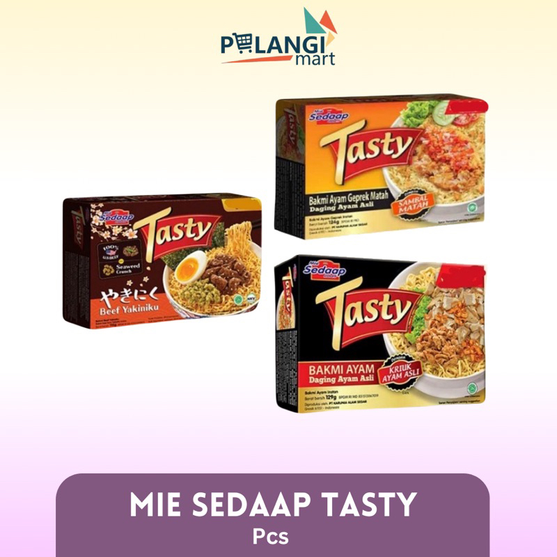 

MIE SEDAAP TASTY 115 GR
