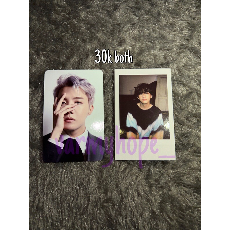 PC TMA Jhope Polaroid Deco Kit Taehyung BTS