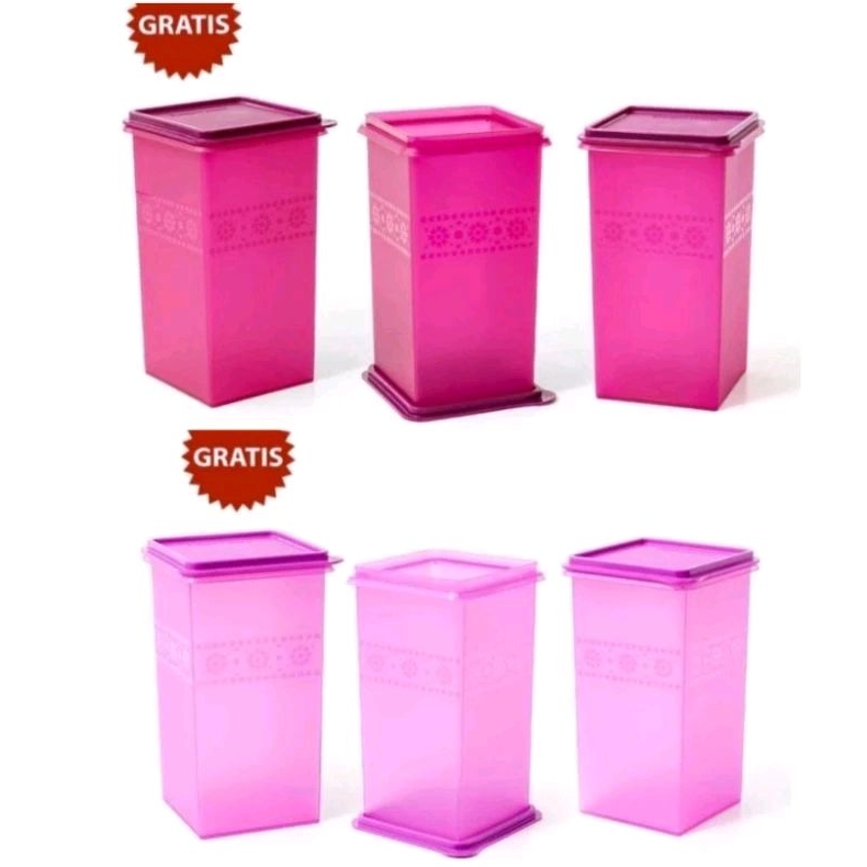 

Tupperware Sweet Saver Family Snacking Set 3pcs Uk 3.1L toples