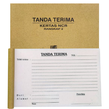 

Kurnia Tanda Terima Barang Kecil 1/2 1/4 Folio Rangkap 2ply 3ply NCR