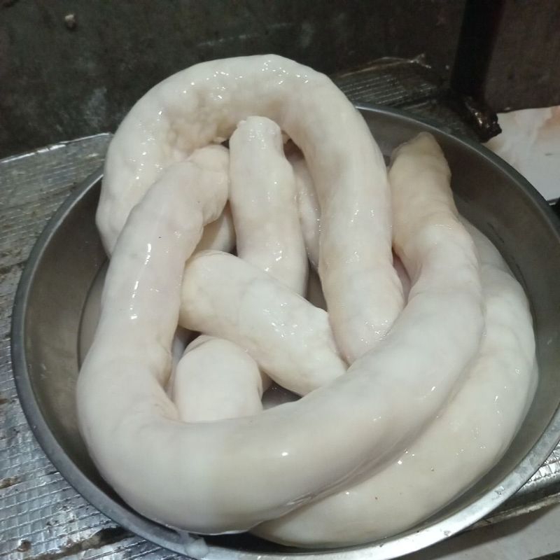 

usus besar sapi Daechang makanan has korean..