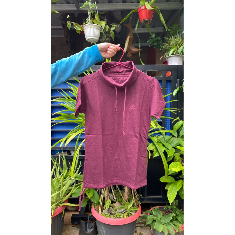 preloved kaos gunung baselayer eiger woman (turtleneck)