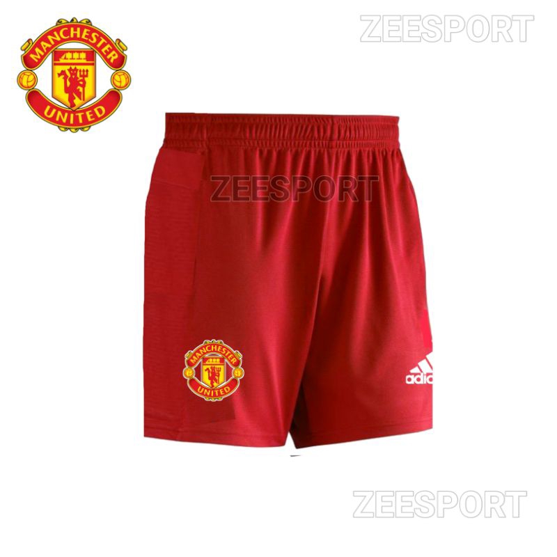 Celana Sepakbola Manchester United polos Home Away 2024