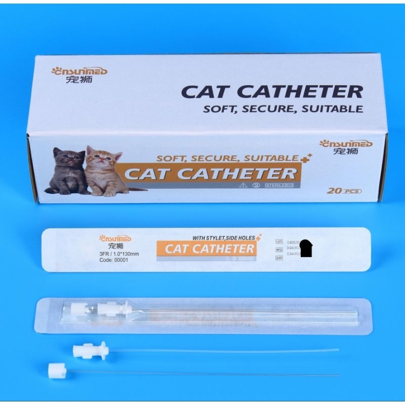 Cat Catheter with Stylet / Kateter kucing