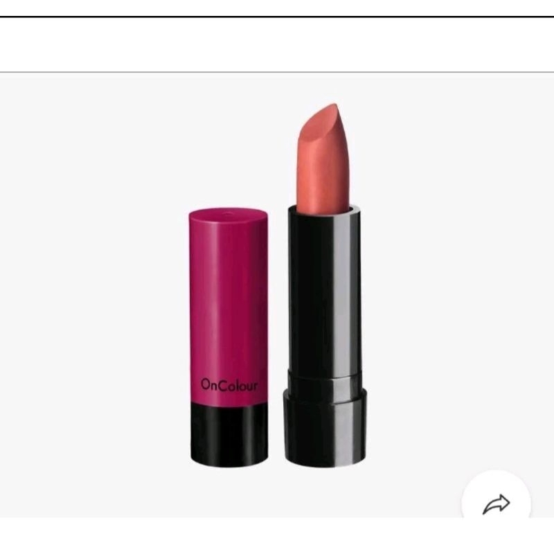 On colour lipstik shock fuschia