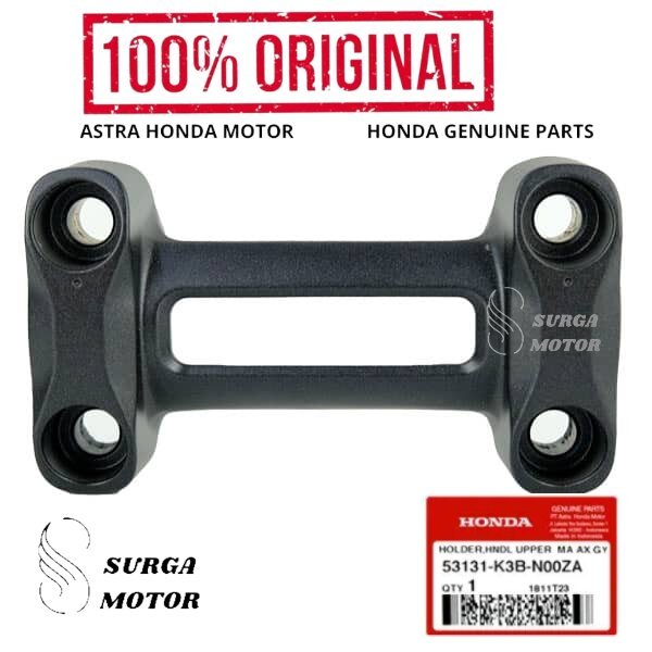 HOLDER STANG COMP HANDLE UPPER RAISER HONDA CB150X CB 150X 150 X ORIGINAL AHM 53131-K3B-N00ZA REISER