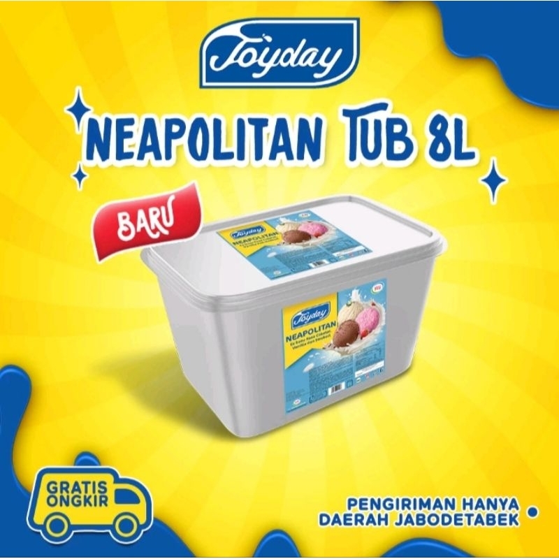 

Joyday Ice Cream 8 liter