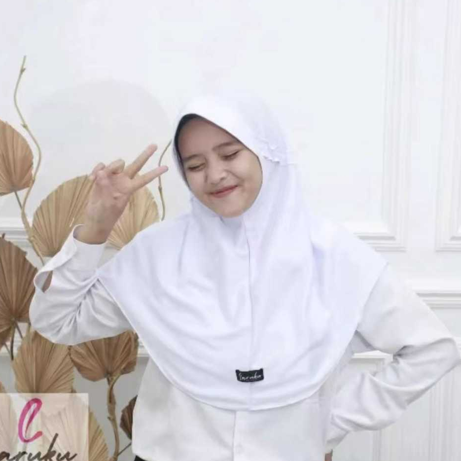 PROMO GRATIS ONGKIR JILBAB INSTAN SEKOLAH TALI PINGGIR//JILBAB INSTAN SD/ HIJAB INSTAN RABBANI KW//K