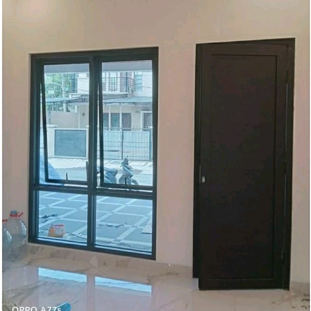 Kusen Pintu Swing Model Spandrel-Double Merk Inkalum Hitam