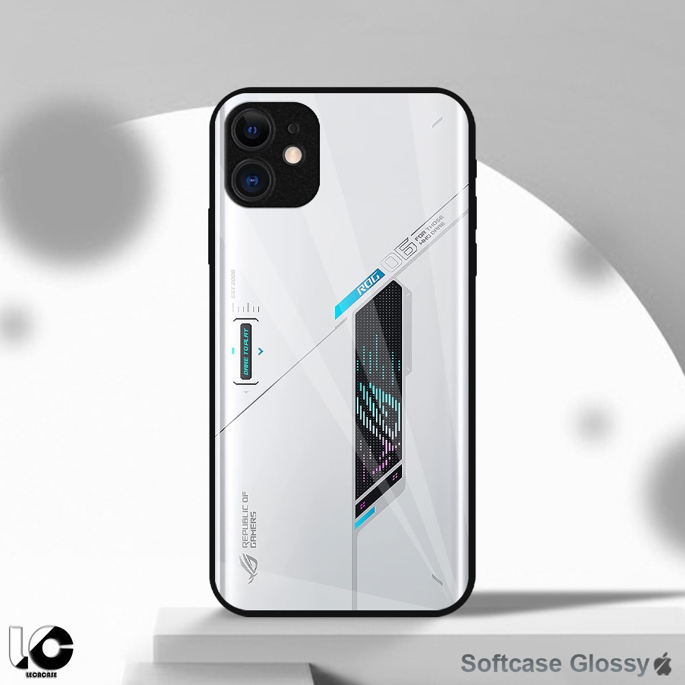 [LR12] Softcase Glossy Iphone 11 12 13 14 15 Pro Max Mini X XR 7 8 9 Case Premium Kilau Mirror Subli