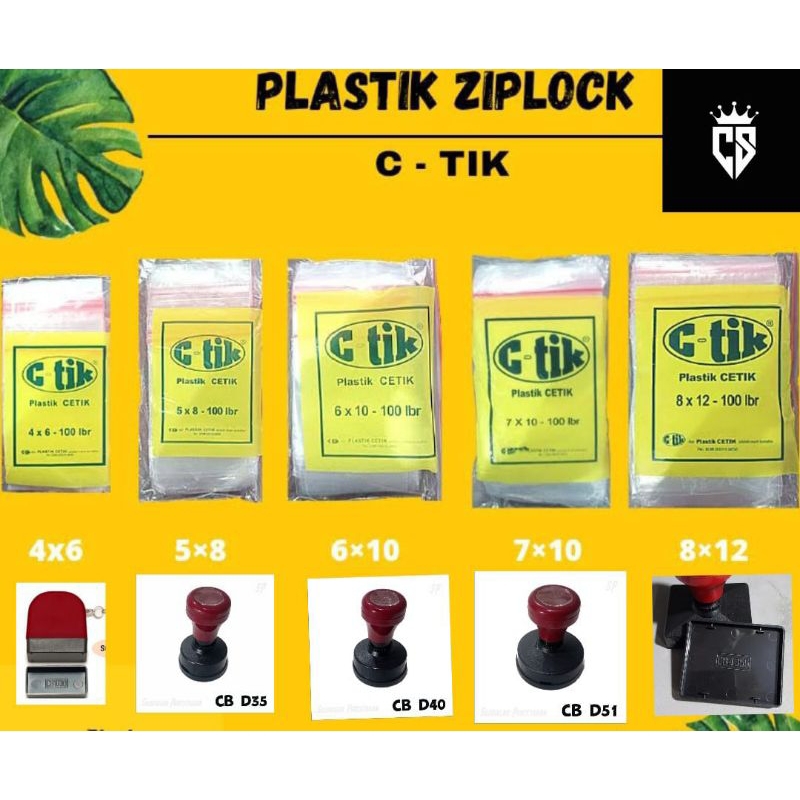 

Stempel Plastik Klip 100% Berkuwalitas