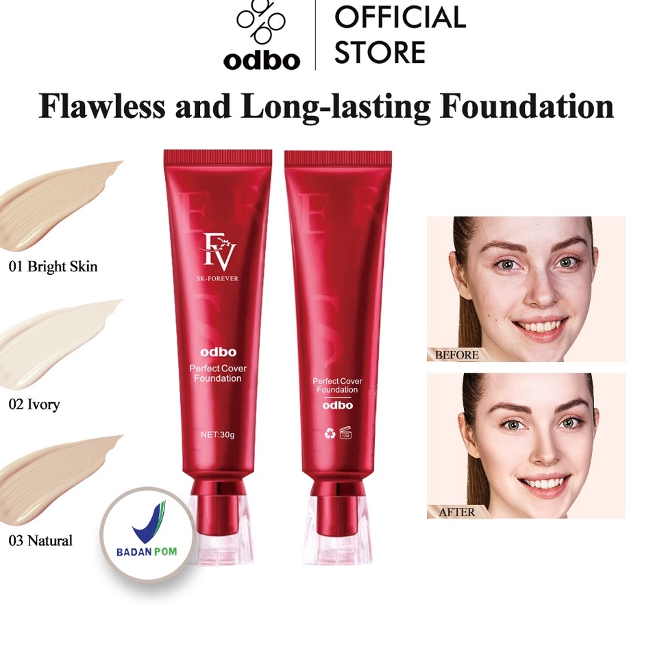 Borong Meriah  BPOM FV original Cover Foundation 3g original Perfect Magic flawless and longlasting 