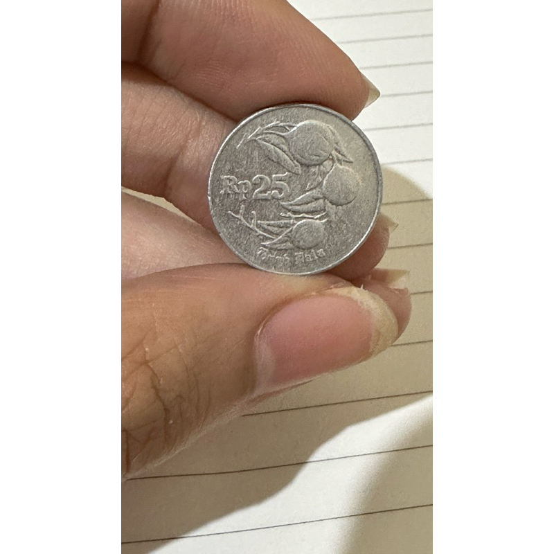 uang koin 25 rupiah tahun 1994