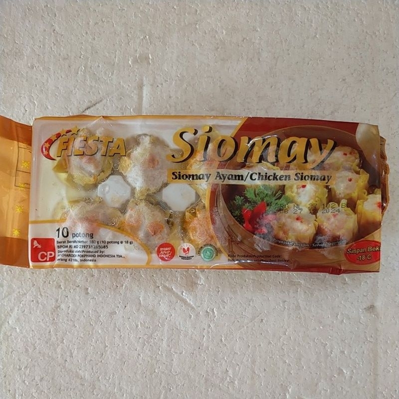 

Fiesta Chicken Siomay 180gr Isi 10 / Siomay Ayam