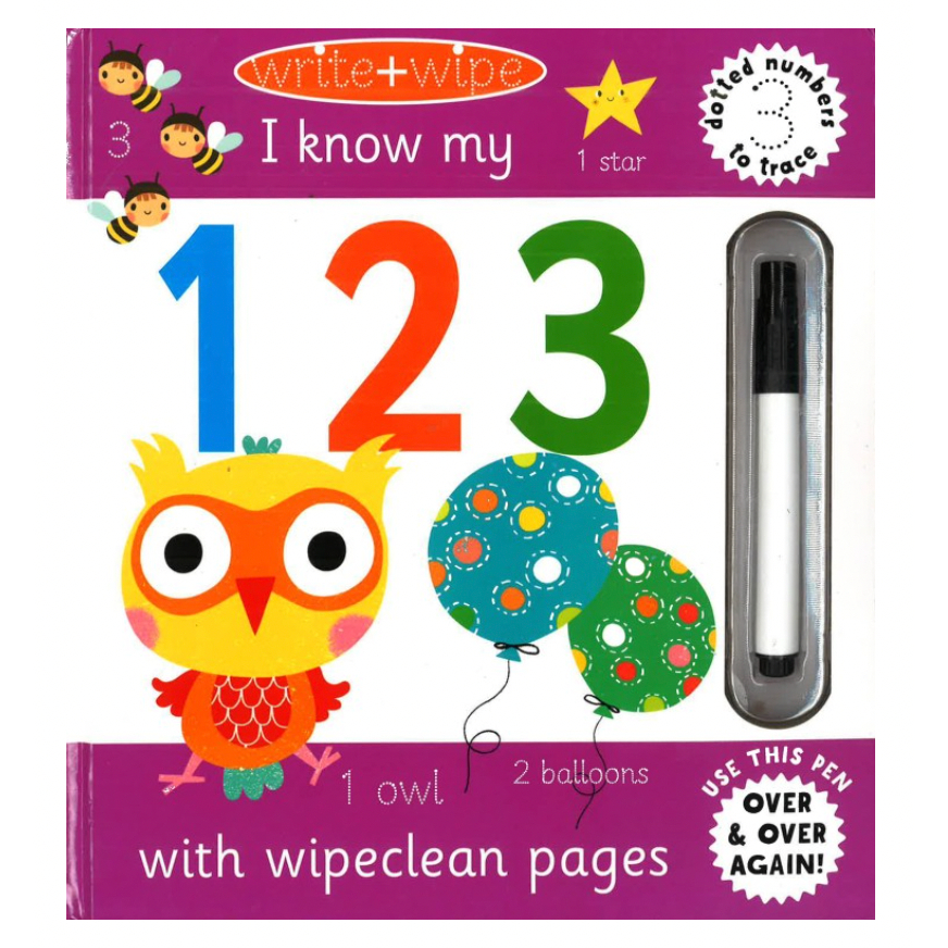 Write + Wipe I Know My 123