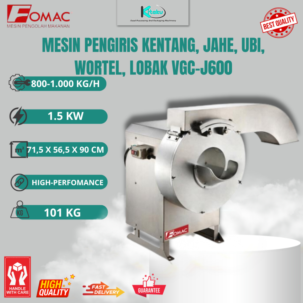 POTATO CHIPS & SLICE CUTTER VGC-J600