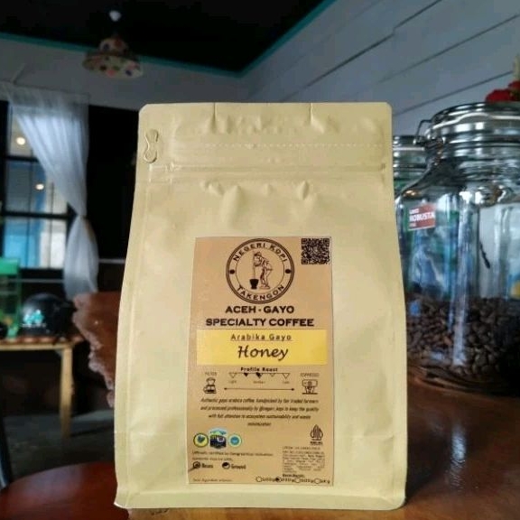 

KOPI GAYO ARABIKA ACEH-GAYO HONEY 200 gram NEGERI KOPI