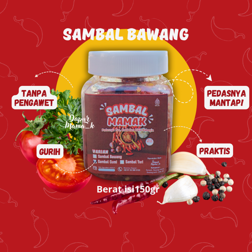 

Sambal Mamak Sambal Bawang Sambal Cumi Sambal Teri