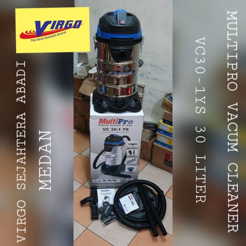 MULTIPRO VC30-1YS VACUM VACUUM VACCUM CLEANER ALAT MESIN PENYEDOT DEBU 30 LITER 30L 30 L BASAH / KER