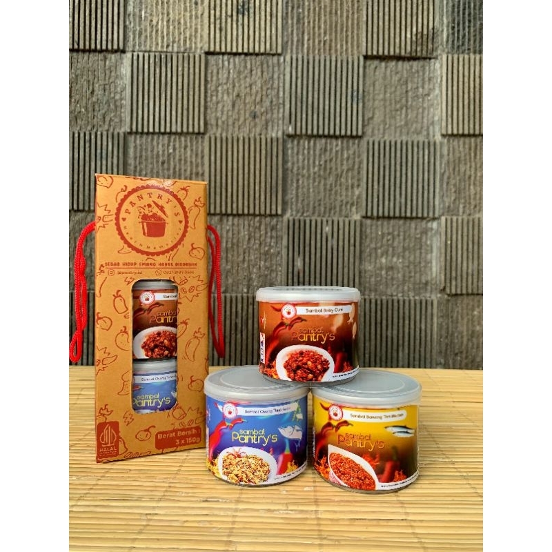 

Pantry's PAKET HAMPERS 3 SAMBAL ALL VARIANT