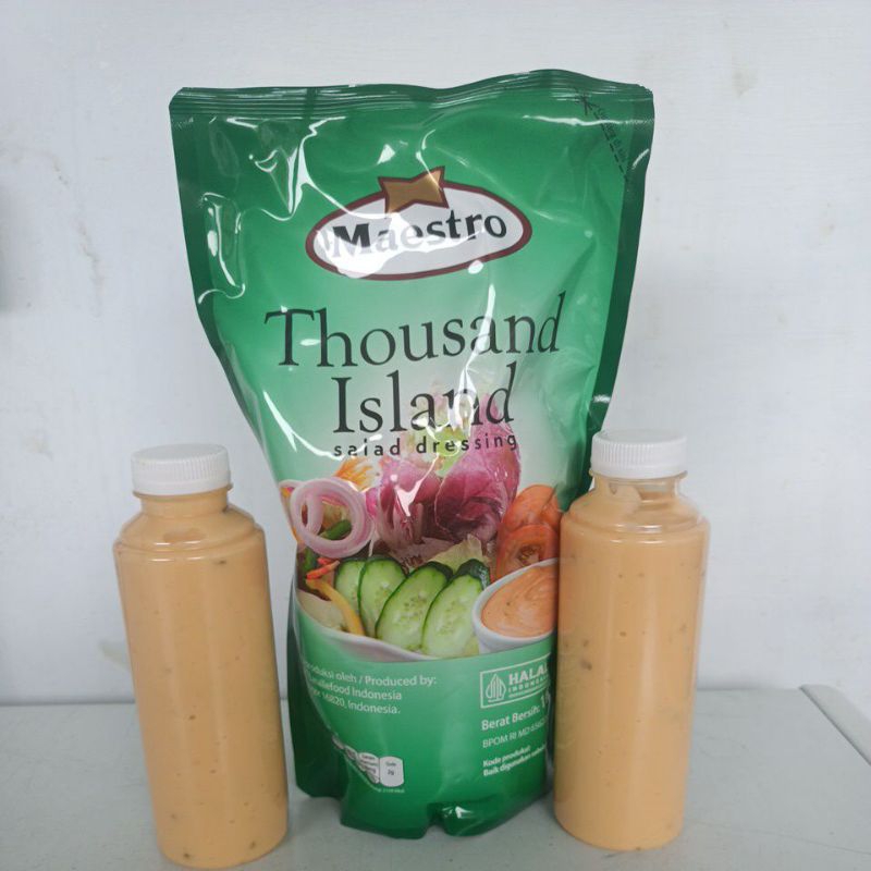 

Thousand island kemasan botol 250gr