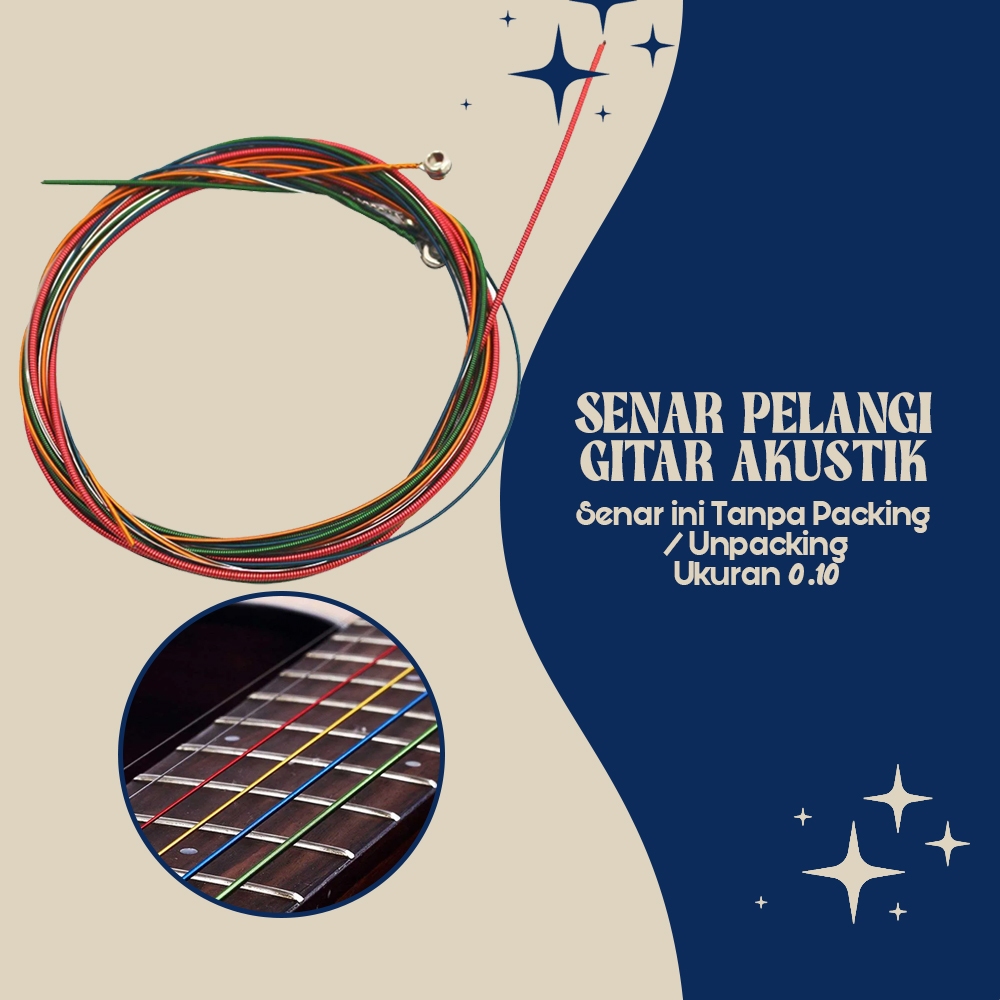 Senar Gitar Pelangi