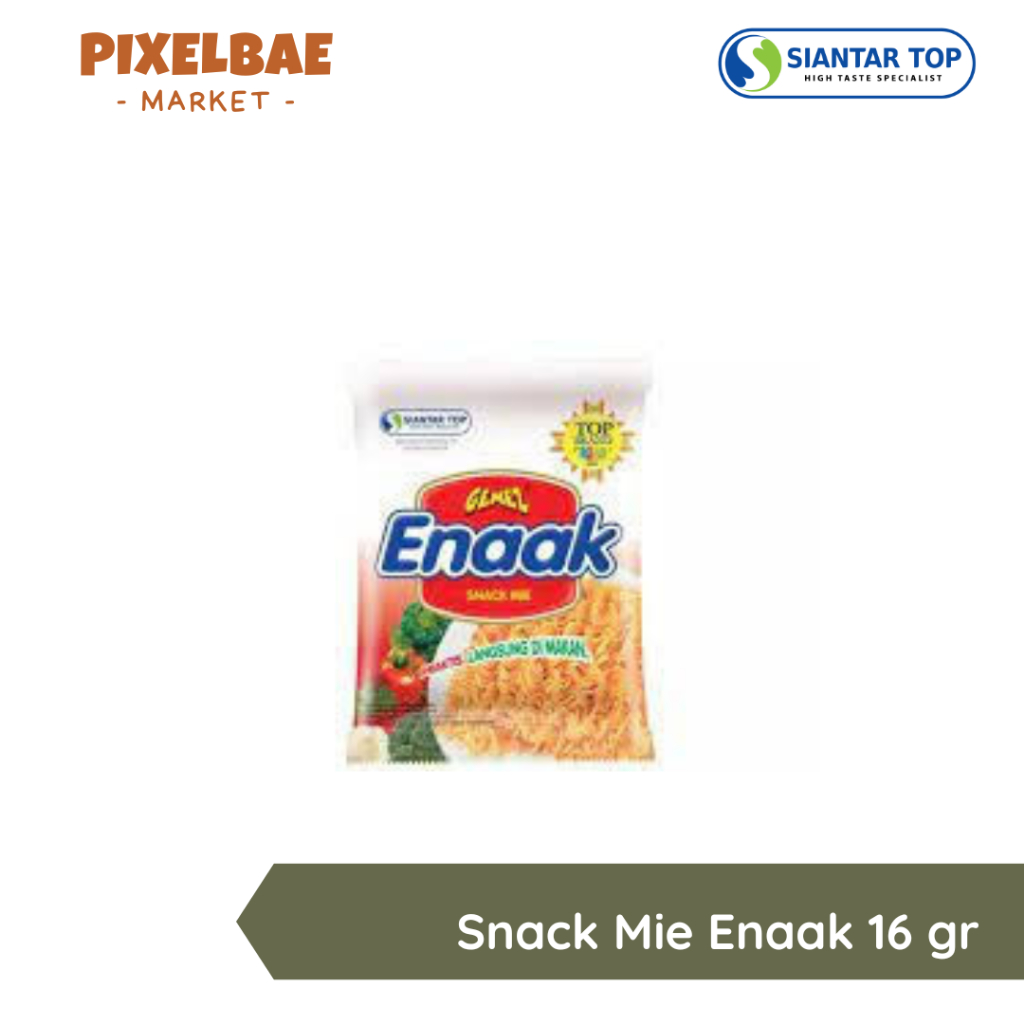 

SNACK MIE ENAAK 16 GR SIAP MAKAN