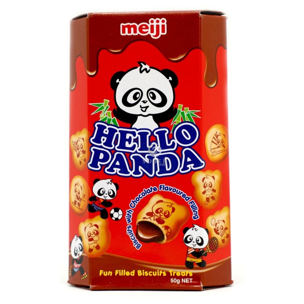 

Meiji Hello Panda Biskuit Krim Chocolate 45 gr