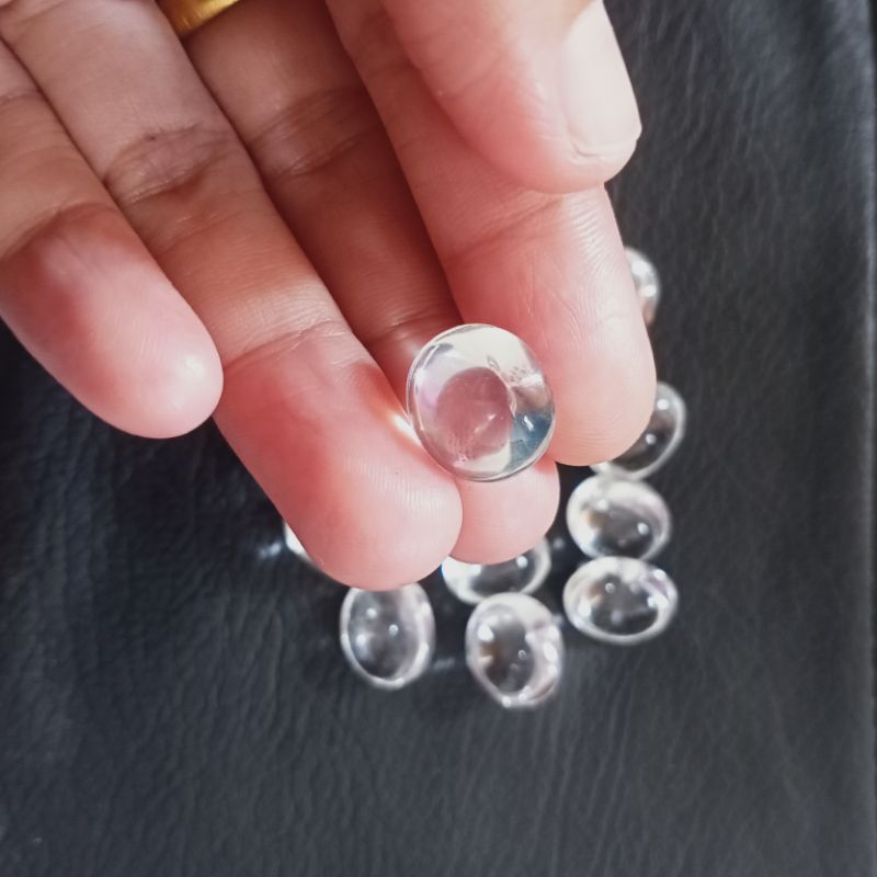 Batu Kecubung Air Kristal Asli Natural