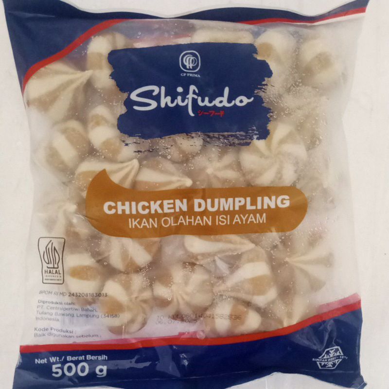 

Shifudo Dumpling Chicken 500 gr (Frozen Food)