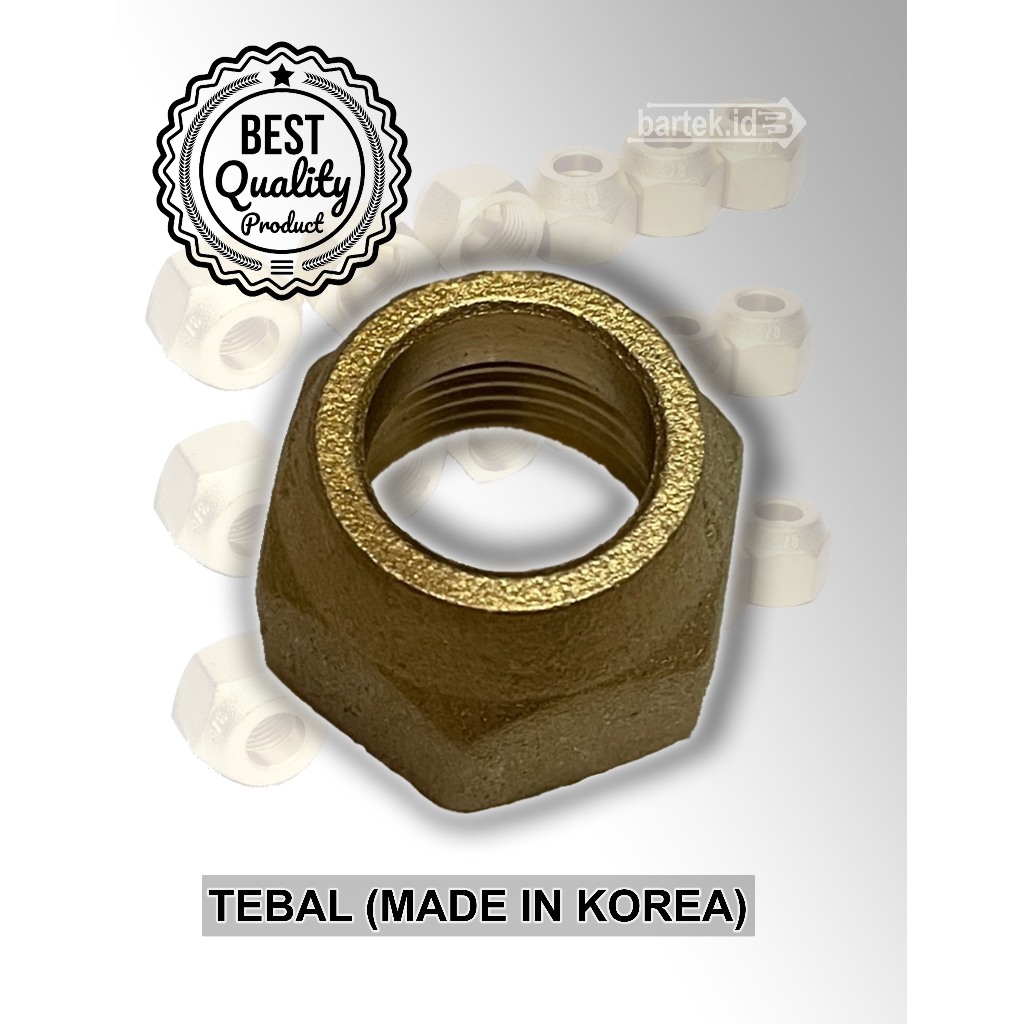 nut / nepel ac / sambungan ac