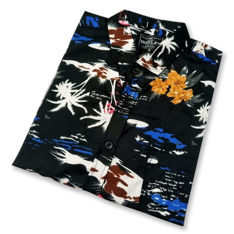 Kemeja Pantai Unisex Semarang Kemeja Pria Wanita Motif Pantai