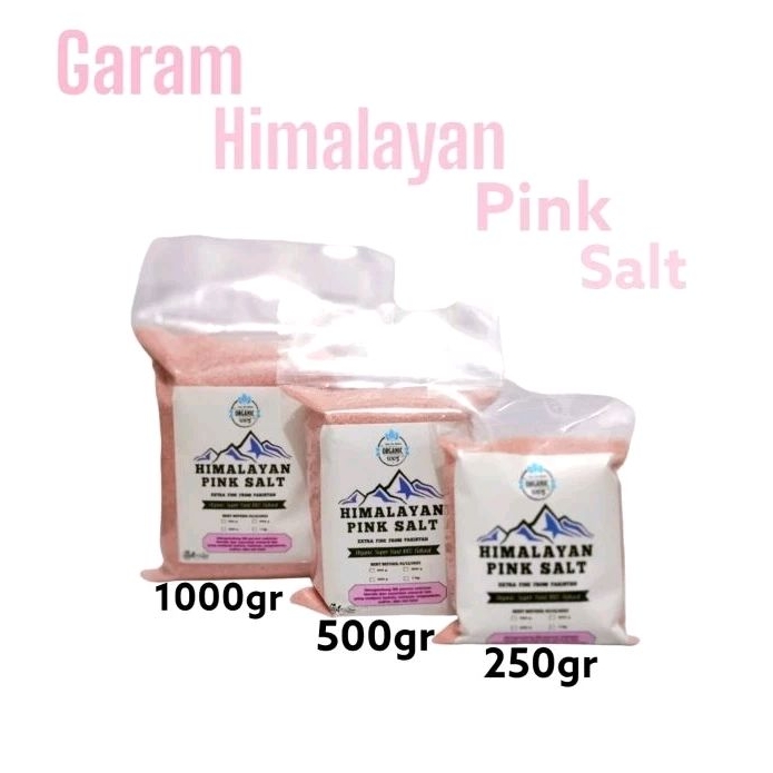 

Garam Himalaya Pink Salt Himsalt 1kg Natural Himsalt Original