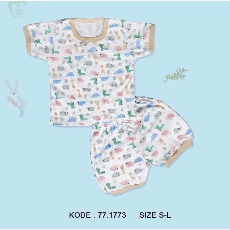 Linco Setelan Baju Bayi Anak Oblong Celana Pendek S M L